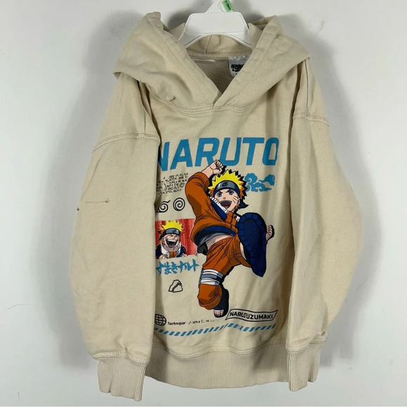Naruto by Zara hoodie 6-7 yrs *stain - Picture 1 of 8